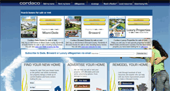 Desktop Screenshot of cordaco.com